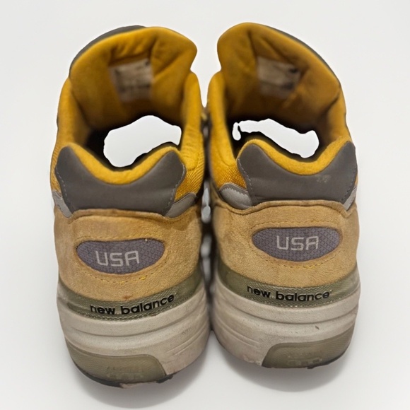 New Balance 992 “Gold Cream” Yellow Made In USA Size US 11.5 main image 7